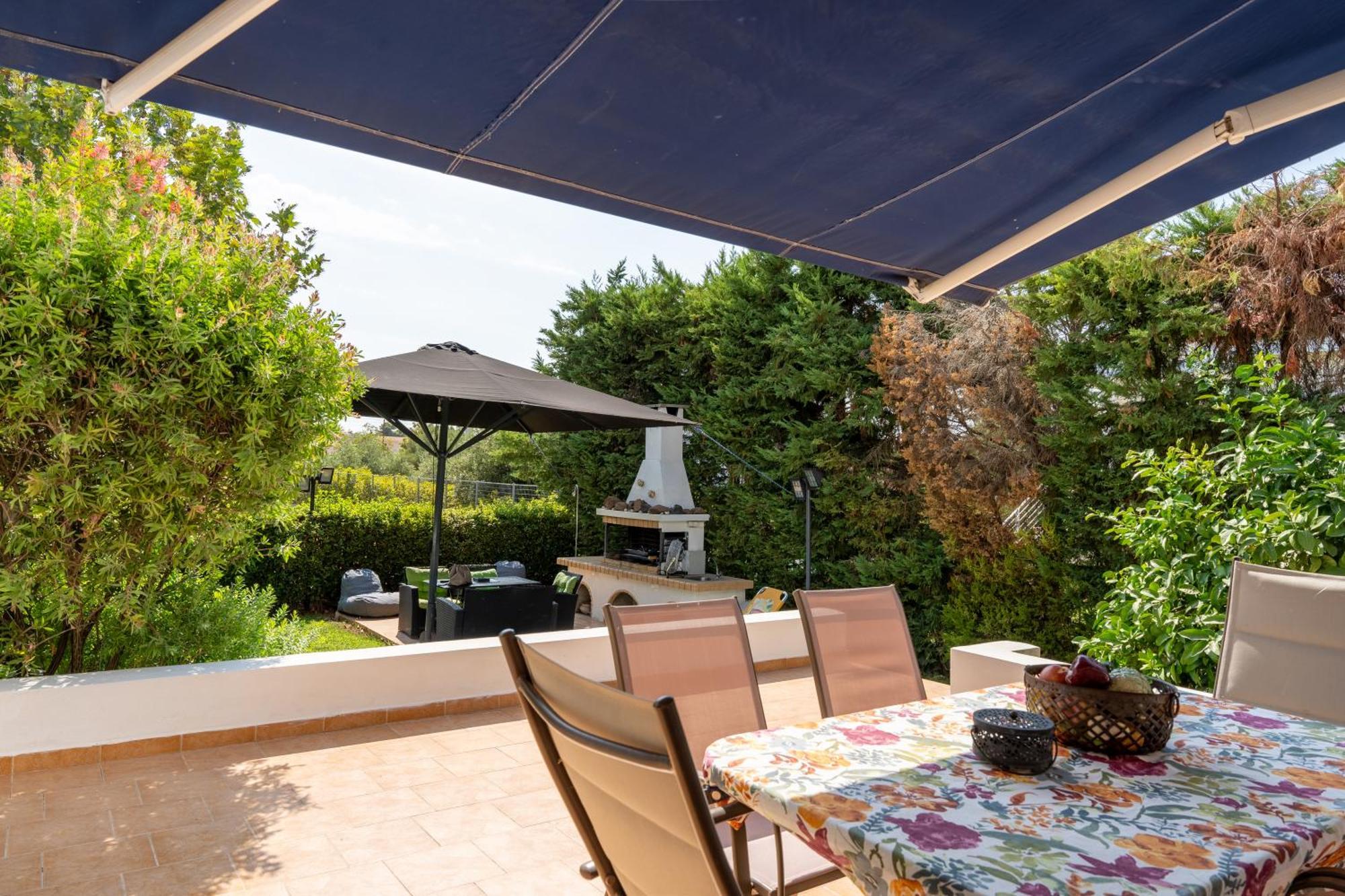 Beautiful Summer Villa In Chalkoutsi Khalkoutsion المظهر الخارجي الصورة