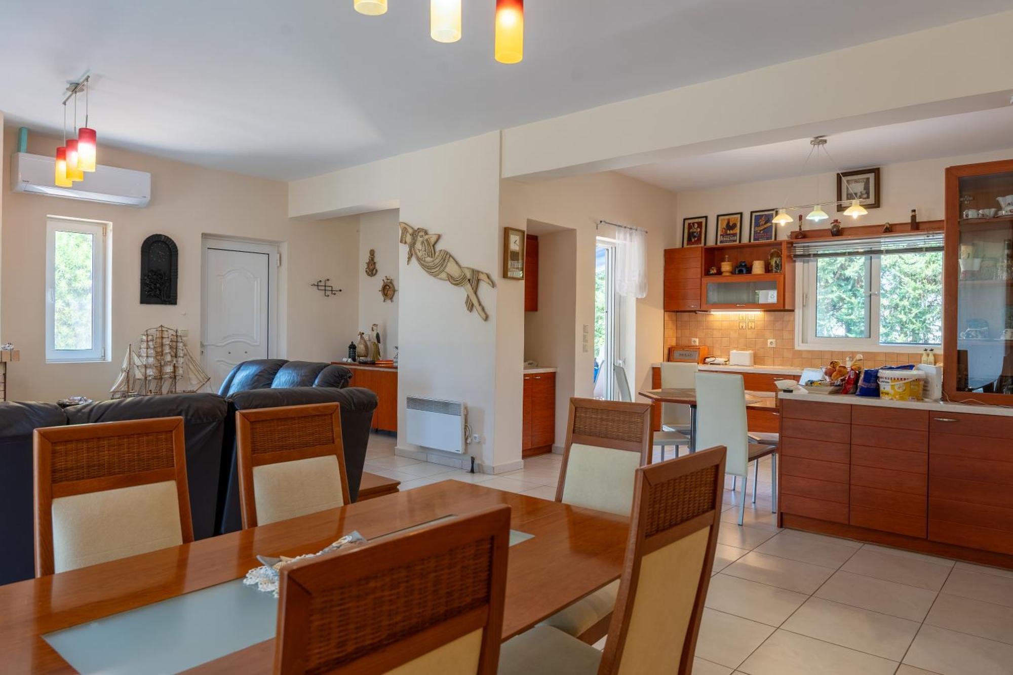 Beautiful Summer Villa In Chalkoutsi Khalkoutsion المظهر الخارجي الصورة