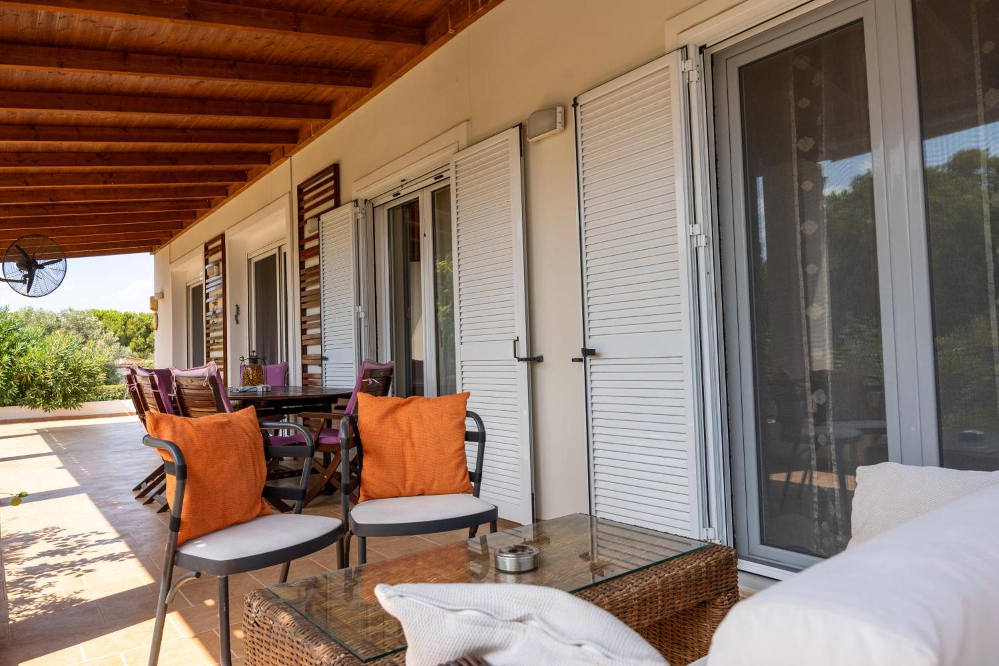 Beautiful Summer Villa In Chalkoutsi Khalkoutsion المظهر الخارجي الصورة