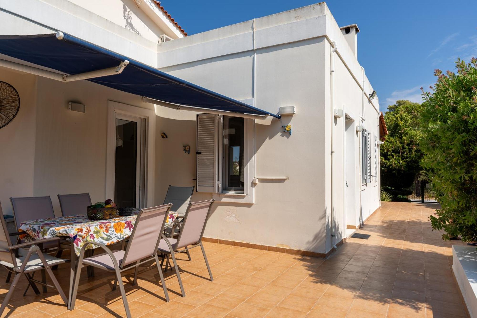 Beautiful Summer Villa In Chalkoutsi Khalkoutsion المظهر الخارجي الصورة